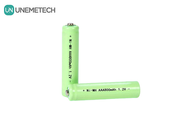 AAA800 Ni-MH επαναφορτιζόμενη μπαταρία 1.2V AAA 800mAh για μικρόφωνο και υπολογιστή
