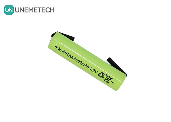 AAA800 Ni-MH επαναφορτιζόμενη μπαταρία 1.2V AAA 800mAh για μικρόφωνο και υπολογιστή