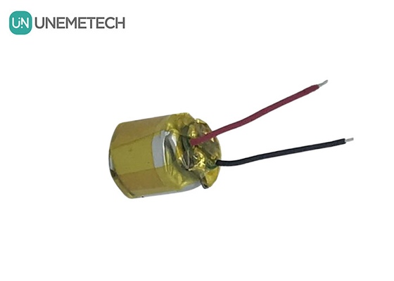 3.7V 65mAh Πολυμερή κυλινδρική μπαταρία ιόντων λιθίου 10100 για ασύρματα ακουστικά Bluetooth