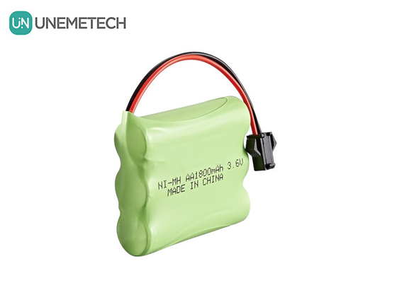 3.6V NiMH μπαταρίες 1800mAh επαναφορτιζόμενες μπαταρίες AA για τηλεχειριστήριο παιχνιδάκι αυτοκίνητο