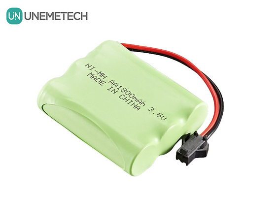 3.6V NiMH μπαταρίες 1800mAh επαναφορτιζόμενες μπαταρίες AA για τηλεχειριστήριο παιχνιδάκι αυτοκίνητο