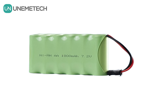 7.2V NiMH μπαταρίες 1800mAh μπαταρίες νικελίου μεταλλικού υδρογόνου για τηλεχειριζόμενο όχημα