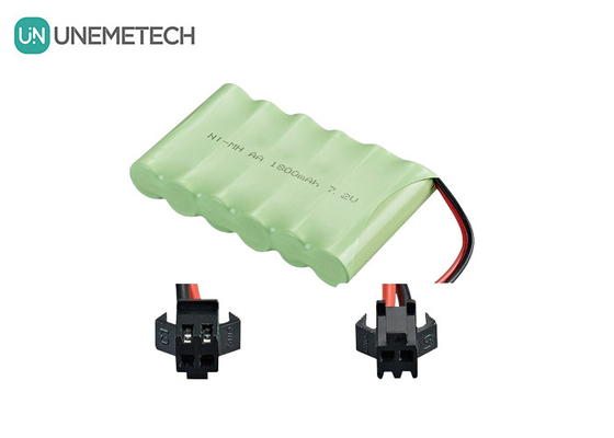 7.2V NiMH μπαταρίες 1800mAh μπαταρίες νικελίου μεταλλικού υδρογόνου για τηλεχειριζόμενο όχημα