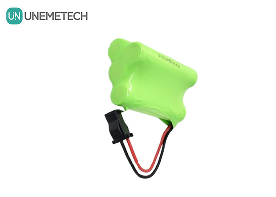 Ni-MH AAA επαναφορτιζόμενη μπαταρία 4.8V 4S NiMH μπαταρίες 900mAh για όργανο