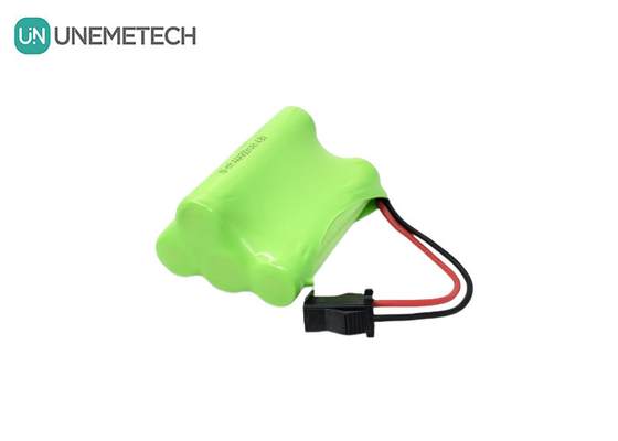 Ni-MH AAA επαναφορτιζόμενη μπαταρία 4.8V 4S NiMH μπαταρίες 900mAh για όργανο