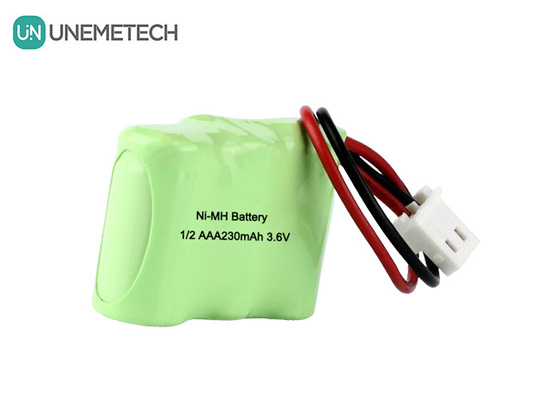 1/2AAA NiMH επαναφορτιζόμενες μπαταρίες 3.6V 230mAh