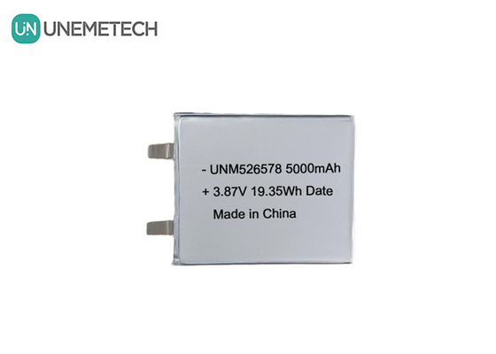526578 3.87V Υψηλής τάσης μπαταρία LiPo 5000mAh 4.45V Τύπος τάσης