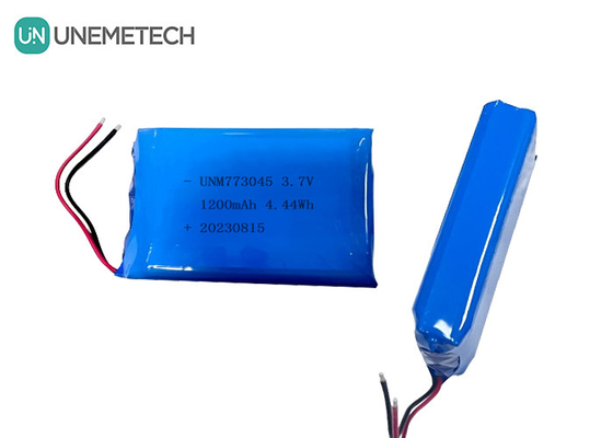 Λιποπολυμερή μπαταρία 3.7V 1200mAh 773045 1S Λιπο μπαταρίες για σαρωτή δακτυλικών αποτυπωμάτων