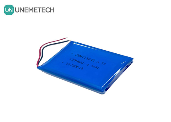 Λιποπολυμερή μπαταρία 3.7V 1200mAh 773045 1S Λιπο μπαταρίες για σαρωτή δακτυλικών αποτυπωμάτων