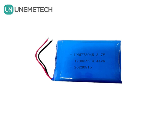 Λιποπολυμερή μπαταρία 3.7V 1200mAh 773045 1S Λιπο μπαταρίες για σαρωτή δακτυλικών αποτυπωμάτων