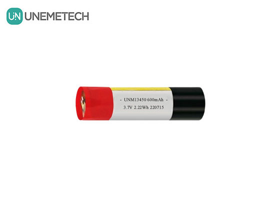 Επαναφορτιζόμενη κυλινδρική μπαταρία LiPo 13450 3.7V 650mAh για ηλεκτρονικά τσιγάρα