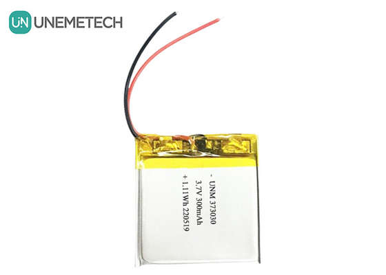 3.7V 300mAh LiPo επαναφορτιζόμενη μπαταρία 373030 για ομιλητή Bluetooth