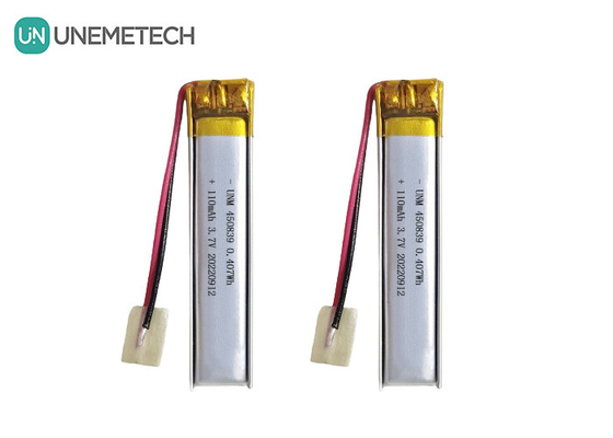 Σχεδιασμός ακρίβειας 3.7V 110mAh LiPo μπαταρία επαναφορτιζόμενη μπαταρία πολυμερούς λιθίου 450839