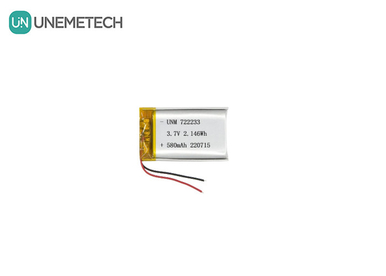 Λιθιοποιημένες μπαταρίες 722233 3.7V 580mAh LiPo μπαταρία από την Κίνα Κατασκευαστής