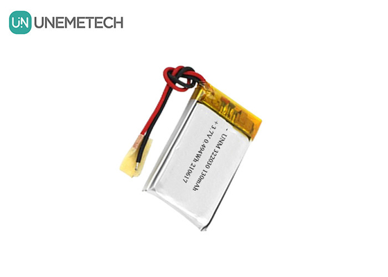 322030 Αναφορτιζόμενη μπαταρία πολυμερούς Li 3.7V 130mAh μπαταρία Lipo για ανιχνευτή γυμναστικής