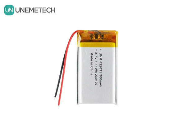 3.7 V 300mAh μπαταρία ιόντων λιθίου 422035 μπαταρία LiPo για τηλεχειριστή