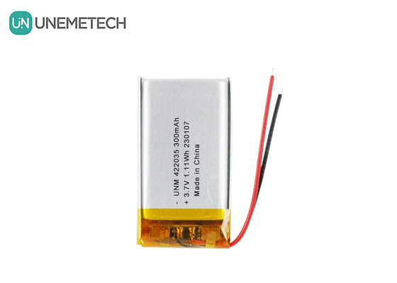 3.7 V 300mAh μπαταρία ιόντων λιθίου 422035 μπαταρία LiPo για τηλεχειριστή