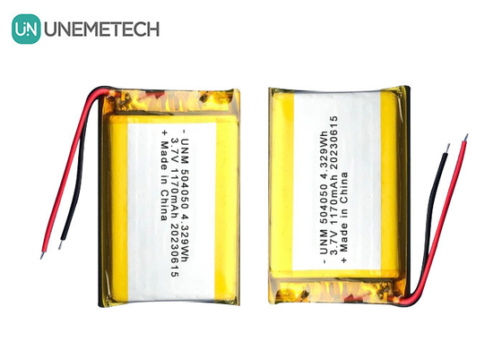 3.7V 1170mAh Seamless Integration Lipo επαναφορτιζόμενη μπαταρία 504050 Για ηλεκτρικά εργαλεία