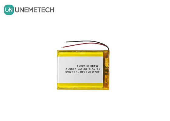3.7V 1730mAh Μεγάλης χωρητικότητας μπαταρία πολυμερούς ιόντων λιθίου 813848 Για τράπεζα ισχύος