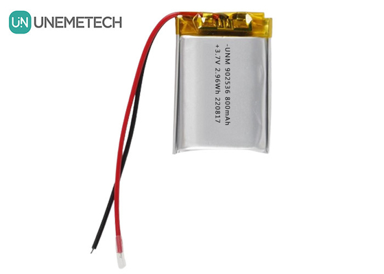 3.7V 800mAh μπαταρία πολυμερούς ιόντων λιθάνθρακα 902536 επαναφορτιζόμενη μπαταρία τσάντας για gamepad