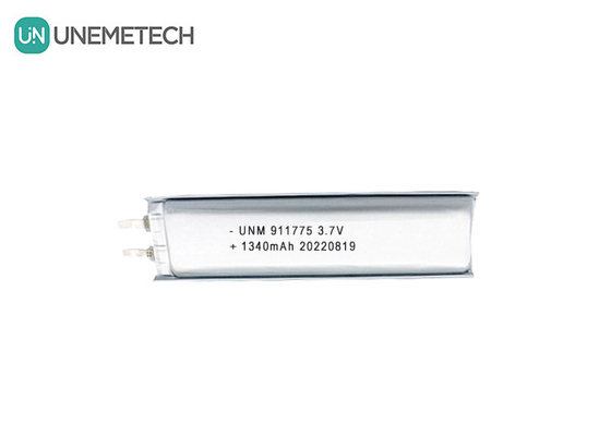 3.7V Lipo επαναφορτιζόμενες μπαταρίες 1340mAh μπαταρία πολυμερούς λιθίου 911775 για Smart Pen