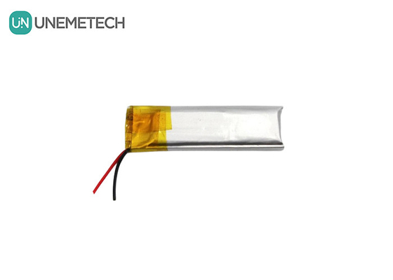 3.7V 80mAh 400930 Τυποποιημένη μπαταρία πολυμερούς λιθίου χαμηλού βάρους για ηλεκτρονικά κεριά