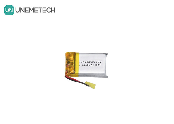 3.7V 140mAh 402025 επαναφορτιζόμενη μπαταρία Lipo μπαταρία για συμπαγή μασάζ