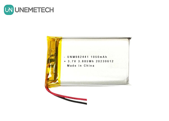 OEM ODM Προσαρμοσμένη 3.7V 1050mAh μπαταρία πολυμερούς ιόντων λιθίου 982441 για έξυπνο κουδούνι