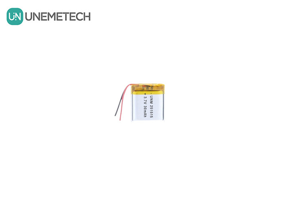 3.7V 30mAh 251515 Μικρή ελαφριά μπαταρία Lipo για μικρό ηλεκτρονικό θερμόμετρο