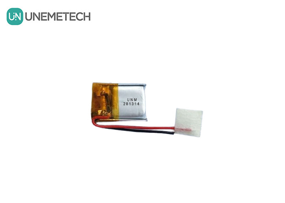 3.7V 25mAh 281314 Μικρή λεπτή μικροαναφορτιζόμενη μπαταρία Lipo για φώτα κλειδαριού