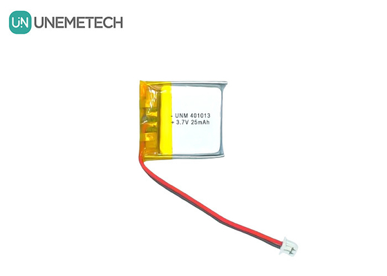 3.7V 25mAh 401013 επαναφορτιζόμενη εξαιρετικά λεπτή λεπτή μπαταρία πολυμερούς λιθίου για έξυπνα γυαλιά