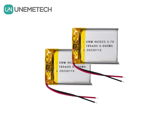 3.7V 180mAh μπαταρία ιόντων λιθάνθρακα 462023 Lipo επαναφορτιζόμενη μπαταρία για ηλεκτρονικά παιχνίδια