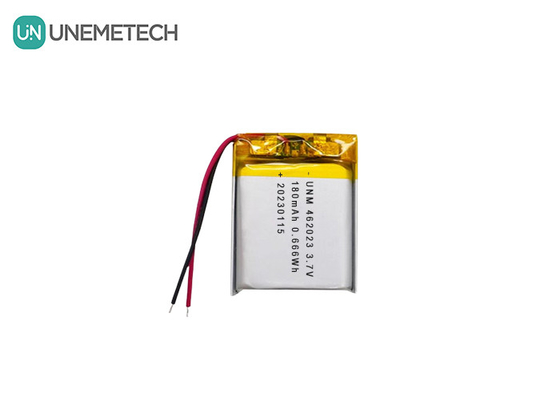 3.7V 180mAh μπαταρία ιόντων λιθάνθρακα 462023 Lipo επαναφορτιζόμενη μπαταρία για ηλεκτρονικά παιχνίδια
