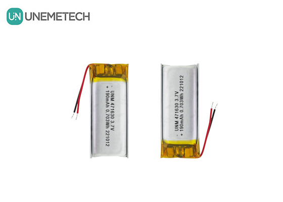 Πυροσβεστική μπαταρία LiPo 471630 3,7V 190mAh