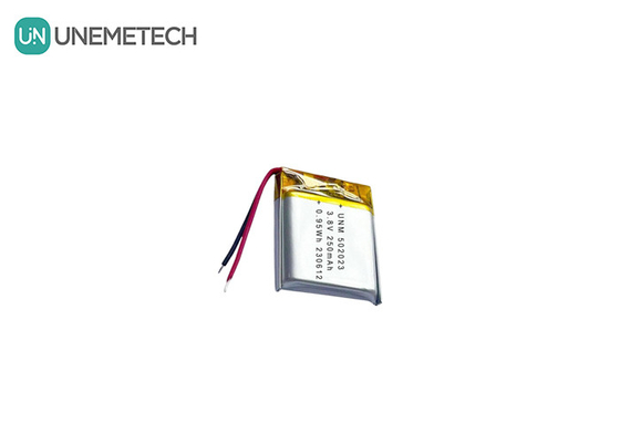3.8V 250mAh 502023 Ηλεκτρική μπαταρία πολυμερούς λιθίου υψηλής τάσης για εντοπιστή εντοπισμού