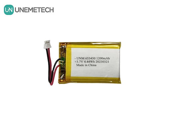 3.7V 1200mAh Γρήγορη φόρτιση μπαταρία πολυμερούς λιθίου 653450 για ψηφιακές κάμερες