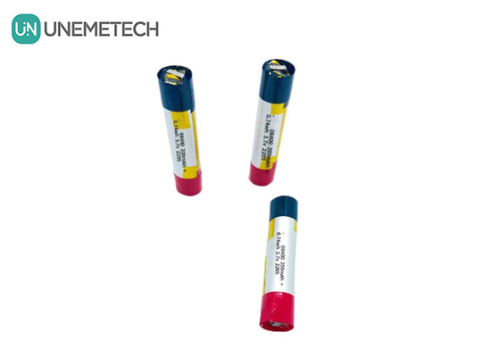 08400 κυλινδρική μπαταρία Lipo 3.7V 200mAh επαναφορτιζόμενη μπαταρία ιόντων λιθίου για Smart Pen
