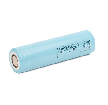 Samsung 32E 18650 3200mAh 6.4A μπαταρία 3.65V κυλινδρική κυψέλη ιόντων λιθίου INR18650-32E