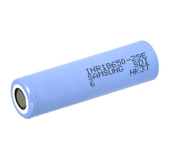 Samsung 29E 18650 2850mAh 2.75A μπαταρία 3.65V κυλινδρική κυψέλη ιόντων λιθίου INR18650-29E
