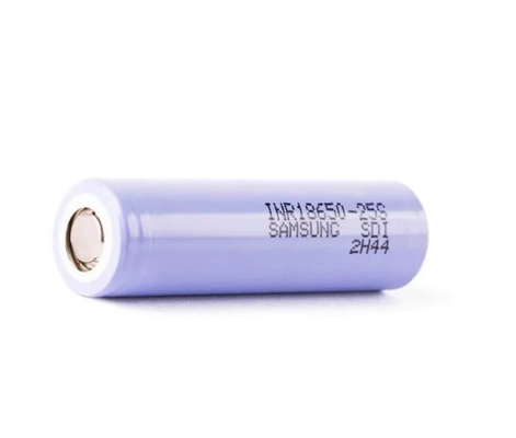 Samsung 25S 18650 2500mAh 20A μπαταρία 3.6V κυλινδρική κυψέλη ιόντων λιθίου INR18650-25S