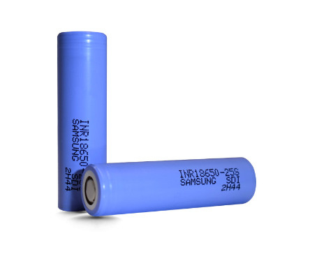 Samsung 25S 18650 2500mAh 20A μπαταρία 3.6V κυλινδρική κυψέλη ιόντων λιθίου INR18650-25S