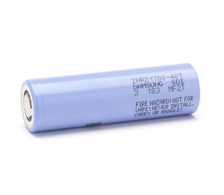 Samsung 40T 21700 4000mAh 35A μπαταρία 3.6V μπαταρία ιόντων λιθίου INR21700-40T