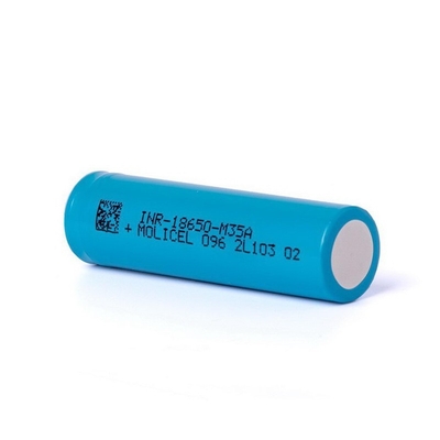 Molicel INR-18650-M35A επίπεδη κορυφή 18650 μπαταρία Molicel M35A 18650 3500mAh 10A μπαταρία 3.6V