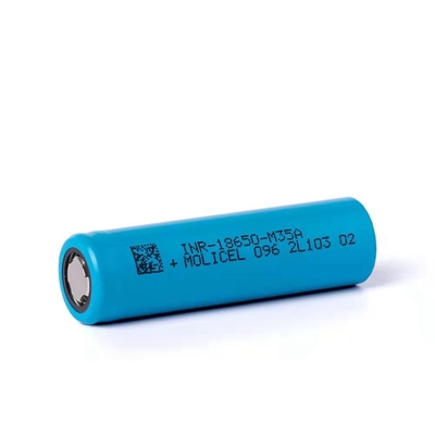 Molicel INR-18650-M35A επίπεδη κορυφή 18650 μπαταρία Molicel M35A 18650 3500mAh 10A μπαταρία 3.6V