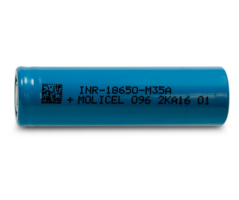 Molicel INR-18650-M35A επίπεδη κορυφή 18650 μπαταρία Molicel M35A 18650 3500mAh 10A μπαταρία 3.6V