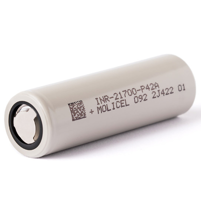Molicel 21700 P42A 4200mAh 45A μπαταρία INR-21700-P42A επίπεδη μπαταρία