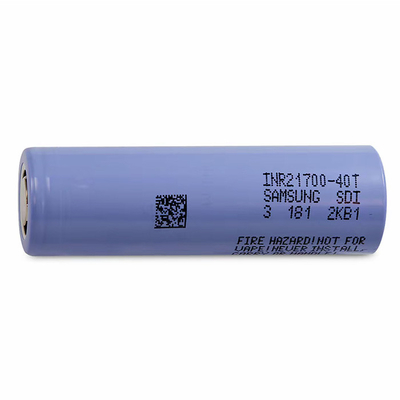 Samsung 40T 21700 4000mAh 35A μπαταρία 3.6V μπαταρία ιόντων λιθίου INR21700-40T