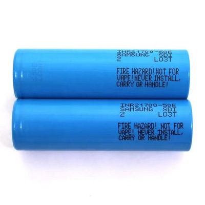 Samsung 50E 21700 5000mAh 9.8A μπαταρία 3.6V μπαταρία ιόντων λιθίου INR21700-50E