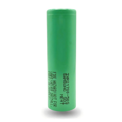 Samsung 50S 21700 μπαταρίες 5000mAh 25A μπαταρία 3.6V μπαταρία ιόντων λιθίου INR21700-50S