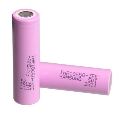 Samsung 35E 18650 μπαταρία 3500mAh 8A 3.6V κυλινδρική κυψέλη ιόντων λιθίου INR18650-35E